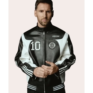 Premium Football Leather Biker <b>Jacket</b> | Limited Edition Wholesale Luxury Streetwear Football Private Label Custom - Product Image 4