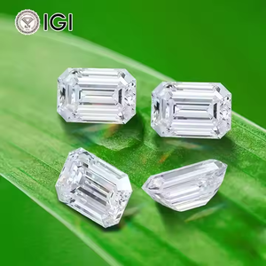 Diamante CVD con Corte Esmeralda, Color F, Claridad VVS2 |   Piedra Suelta Cultivada en Laboratorio con Certificación IGI para la Elaboración de Joyería Fina - Product Image 5