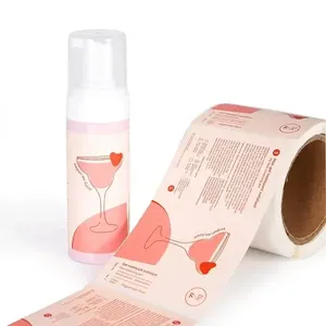 Étiquette autocollante personnalisée en PE brillant, imperméable, avec impression numérique du logo, pour bouteilles de vin, confiture, miel, aliments, emballages - Product Image 3