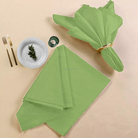 Ensemble Premium de 12 Serviettes en Tissu de Coton Biologique Écologique de Haute Qualité, Faites à la Main, 18x18 Pouces, Forme Carrée, Style Bohème, Personnalisables