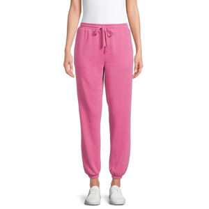 Pantalones deportivos de corte regular de alta calidad al por mayor para niñas, ropa deportiva para mujer, pantalones holgados con bolsillos - Product Image 1