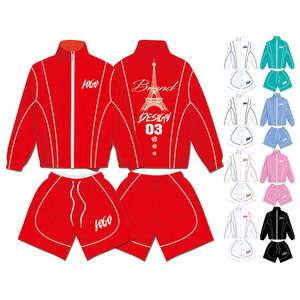 Men's Breathable Hooded Tracksuit Set Full Sleeve Jacket Shorts Solid Color Sporty Design Spring Eco-Friendly Lightweight - Product Image 4