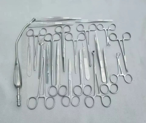 Juego de Instrumentos de Cirugía General Veterinaria con Certificación CE ISO 13485, 23 Piezas, Acero Inoxidable, Duraderos y Reutilizables - Product Image 6