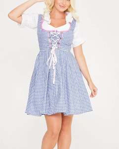 Robe traditionnelle bavaroise Dirndl, tenue allemande Trachten pour l'Oktoberfest, costume folklorique alpin pour femmes - Product Image 3