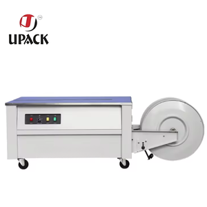 เครื่องรัดกล่องกึ่งอัตโนมัติ Hualien เครื่องรัดกล่องแบบโต๊ะต่ำ เครื่องรัดกล่องแบบโต๊ะต่ำ เครื่องรัดกล่องด้วยสายรัด PP - Product Image 1