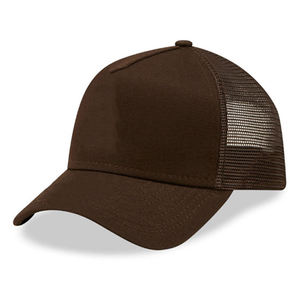 Black And White Mesh Trucker <b>Hat</b> 6-Panel Adjustable Unisex Casual Cap Spring <b>Summer</b> Style - Product Image 1