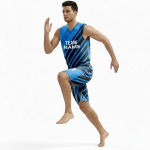 Uniformes de Baloncesto Personalizados al por Mayor, Conjuntos Unisex Profesionales, Transpirables, Secos y Cómodos, Camisetas Estampadas sin Mangas - Product Image 3