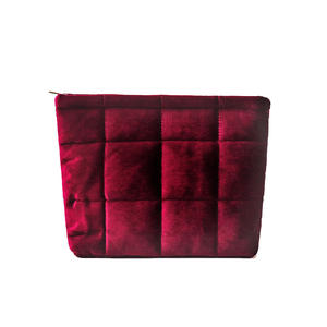 Sac de rangement portable en velours matelassé de grande capacité - Product Image 4