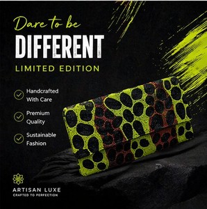 Eleva tu estilo con este bolso de mano con cuentas hecho a mano. Un bolso de noche de diseño audaz y único, hecho con artesanía de primera calidad. - Product Image 6