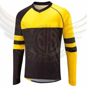 เสื้อขี่มอเตอร์ไซด์เสือหมอบสำหรับผู้ชายเสื้อขี่จักรยานเสือภูเขาแขนยาวระบายอากาศได้ดีเสื้อขี่จักรยานแบบมืออาชีพ - Product Image 1
