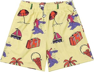 Pantalones Cortos de Baloncesto Estilo Urbano para Hombre, Ecológicos, Transpirables, de Secado Rápido, Tela de Lona, Cintura Alta, Cierre con Cordón, Color Sólido - Product Image 5