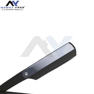 Rasoir droit pour hommes - Accessoires de toilettage de qualité supérieure pour la barbe et le visage, pour un rasage professionnel et des soins personnels - Product Image 3