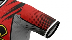 Nouveauté - Maillot de football américain à manches courtes pour homme, séchage rapide, respirant, protection UV, 100% polyester, imprimé personnalisé - Product Image 3