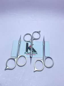 Ciseaux à ongles professionnels en acier inoxydable, lames courbées aiguisées, outil de manucure et pédicure de précision durable - Product Image 6