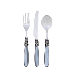 Vintage Style Stainless Steel Cutlery <b>Set</b> Handle Elegant <b>Flatware</b> <b>Set</b> For Home Restaurant Wedding Dinner Hotel Decorative Use - Product Image 2