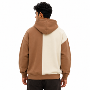 Sudadera con Capucha Unisex Personalizada con Cremallera, Logotipo, Forro Polar, Estilo Casual, Oversize, Streetwear, 100% Algodón, Ecológica, para Invierno, OEM - Product Image 3