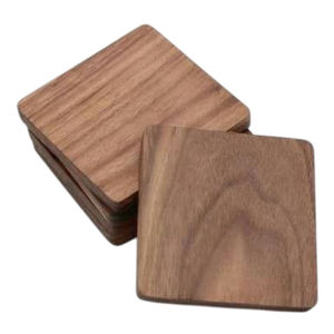 Minimalist Solid Wood <b>Coaster</b> Set Heat Resistant Smooth Finish Durable <b>Drink</b> <b>Coasters</b> <b>for</b> Dining Coffee Table Home Decor - Product Image 6
