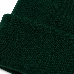 Bonnet unisexe personnalisé, style tricot classique, aspect doux, revers plié, détail pompon, design unisexe, tenue décontractée d'hiver, streetwear - Product Image 6