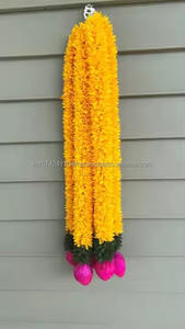 มาลัยดอกไม้ดอกมะลิสำหรับตกแต่งเวทีงานแต่งงานอินเดียใต้ตกแต่งเวทีตกแต่งเพดานวัดเจ้าสาวงานเลี้ยงธีมงานปาร์ตี้ - Product Image 4