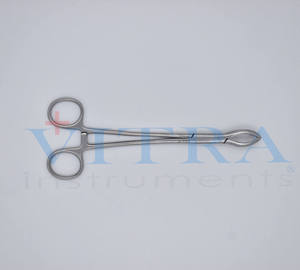 Pinzas para Tejidos Lane de 18 cm, Acero Inoxidable, Instrumento Quirúrgico Manual con Certificación CE para Cirugía General - Product Image 4