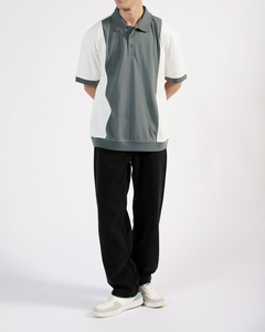 Camisa Casual Personalizada al por Mayor para Hombre, con Estampado Frontal y Bordado, Transpirable, que Absorbe la Humedad, Uniforme de Golf y Oficina, Servicio 100% OEM - Product Image 5