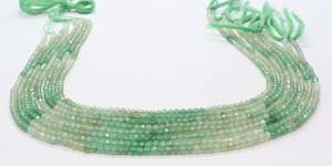 Cuentas facetadas de fluorita natural AAA de 3 mm, cuentas de piedras preciosas de fluorita, cuentas de fluorita natural de 13 pulgadas para la fabricación de joyería. - Product Image 3