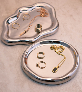 Bandeja de Metal de Aluminio de Alta Calidad para Joyería, Bandeja de Almacenamiento de Anillos y Collares, Bandeja de Metal para Joyas en Oferta - Product Image 6