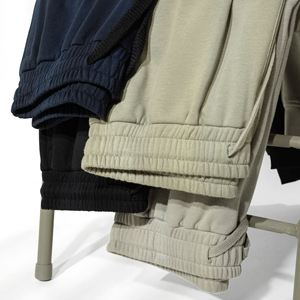 Midweight Quick Dry Mid Waist Casual Outdoor Fashion Men <b>Trousers</b> Customized Logo Printed Breathable Windproof Acid Canvas - Product Image 6
