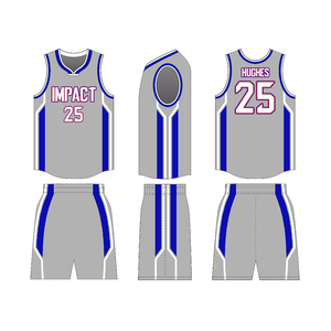 Conjunto de Uniforme de Baloncesto Personalizado, Camiseta y Pantalones Cortos, Equipación Deportiva Transpirable con Impresión por Sublimación, Fabricación Personalizada al por Mayor - Product Image 1