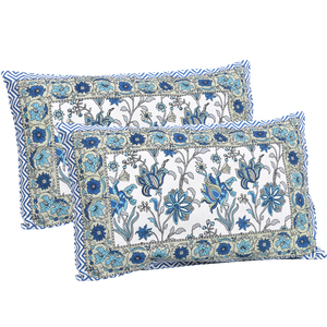 Sábana Plana de Algodón Estampada a Mano, 200 Hilos, Transpirable, Apta para Todas las Estaciones, Delicada con la Piel, Duradera, con Diseño Floral, Lavable, para Adultos - Product Image 4