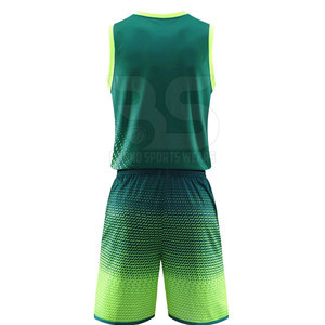 ชุดบาสเก็ตบอลชายที่มีเสื้อเจอร์ซีย์และกางเกงขาสั้นที่สวมใส่สบาย น้ำหนักเบา ทนทาน เหมาะสำหรับการแข่งขัน - Product Image 2