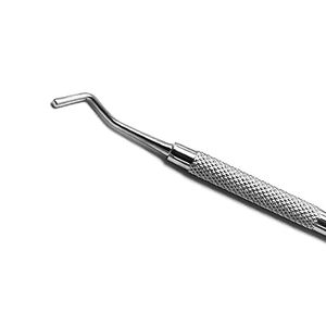 Cureta Ósea Quirúrgica Dental Lucas, Cureta Ósea Dentada de Doble Punta, Cucharas de Precisión para Cirugía Oral, Acero Inoxidable, Aprobado por ISO - Product Image 4
