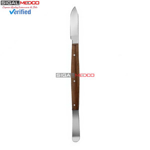 Espátula Dental de Acero Inoxidable para Mezclar Yeso y Alginato, Herramienta de Laboratorio para Modelar Porcelana, Instrumento Dental de Doble Punta - Product Image 5