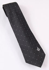 Cravate de Maçonnerie Artisanale avec Compas Carré et G – Nouvelle Cravate de Maçonnerie de Qualité Supérieure Faite sur Mesure pour Hommes - Product Image 4