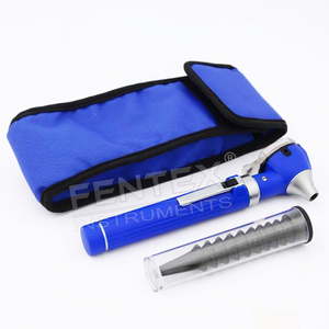 ชุดตรวจหูแบบพกพา FENTEX Orange Fiber Optic Pocket Otoscope พร้อมคู่มือการใช้งาน ได้รับการรับรองมาตรฐาน Class I ISO13485 พร้อมที่ตรวจหูและกระเป๋าใส่ - Product Image 3
