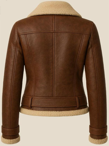 Veste en cuir véritable pour homme, design OEM, col montant et logo frontal, couleur et taille personnalisables, vente chaude - Product Image 6