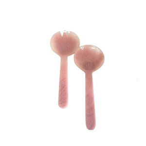 Hot <b>Sale</b> Elegant Color Epoxy Resin Server Spoons 2 Pieces <b>For</b> <b>Table</b> & <b>Kitchen</b> Organizer Server Spoons - Product Image 3