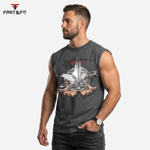Colección 2026 Ropa Deportiva Casual 100% Poliéster Transpirable de Secado Rápido Anti-Pilling Camiseta sin Mangas en Venta - Product Image 5