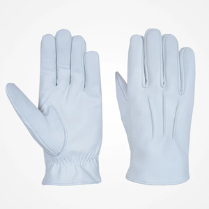 Guantes de Conducción de Piel de Oveja Genuina de Primera Calidad – Piel de Cordero Suave, Ajuste Flexible, Agarre Antideslizante, Estilo Clásico Perforado Unisex - Product Image 3
