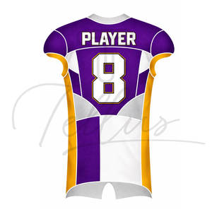 Uniformes de Fútbol Americano de la Mejor Calidad, Diseños Personalizados, Impresión Sublimada, Secado Rápido, Transpirable - Product Image 2
