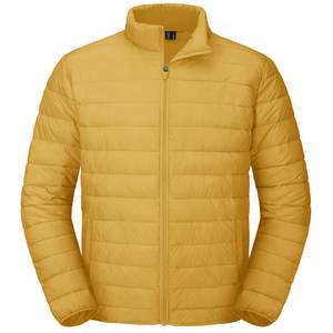 เสื้อแจ็คเก็ตบุใยสังเคราะห์แบบบางสำหรับผู้ชาย สไตล์ลำลอง กันน้ำ ราคาโรงงานโดยตรง รับผลิตแบบ OEM/ODM ขั้นต่ำในการสั่งซื้อน้อย - Product Image 1