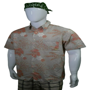 Custom Oversized Men's Casual Flannel Shirt 100% <b>Organic</b> Cotton Long Sleeve Stand Collar Solid Pattern Anti-Wrinkle Eco-Friendly - Product Image 2