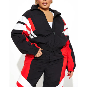 High Quality Hooded Waterproof Breathable Casual Windbreaker <b>Jacket</b> Two Piece Set for Women & <b>Men</b> Customized Options Wholesale - Product Image 5
