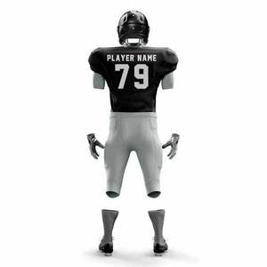 New Arrival 2026 Custom American Football Uniform Sets High Quality Polyester Fabric Short Sleeve Sports Jerseys for Youth Wear - Product Image 3