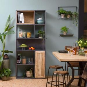 Librería Vandana Maxima Solace de madera de mango y metal - Product Image 2