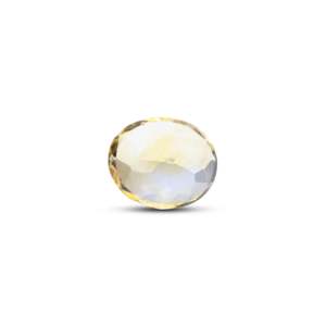 Natural Certified Citrine Loose Stone 7.35 Carat Fine Yellow Orange Red IGI Jewelry Making Ring - Product Image 2