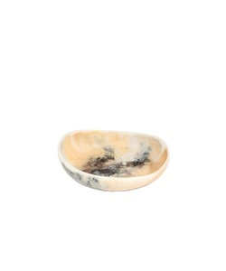 Prix de gros bol en résine à débit moyen design de perles de sable pour vaisselle plat décoratif pour la maison design artistique unique en résine - Product Image 1