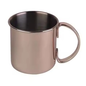 Copper Mug Moscow Mule Cup Food Safe Interior <b>Drinkware</b> for Bar Kitchen Restaurant Cocktail Serving Premium Gift Item - Product Image 1