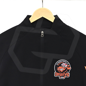 Custom <b>Men</b> Winter <b>Track</b> <b>Jacket</b> Stand Breathable Eco-Friendly Lightweight Sportswear Training Full Zip Windproof Teamwear - Product Image 3