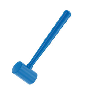 Martillo dental recubierto de color azul, 250 mm (9.34 pulgadas), diámetro 42 mm, mango de acero metálico, POM, 230 g, el mejor martillo dental de Grip Surgical - Product Image 1